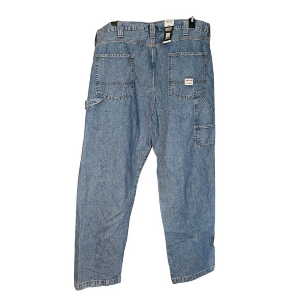 Signature by Levi Strauss Mens Carpenter‎ Jeans Blue Workwear 44x32 918007511